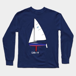 Lido 14 Sailboat Long Sleeve T-Shirt